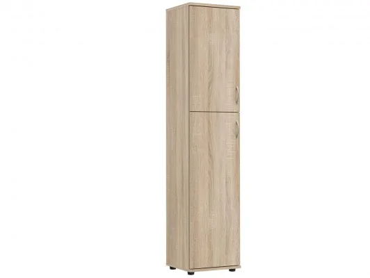 Regał zamykany lewostronny prawostronny do biura S29 / S30 biały, sonoma, wenge, dąb craft