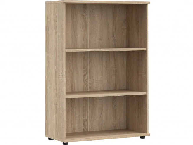 Regał na segregatory biurowy półki S34 biały, sonoma, wenge, dąb craft