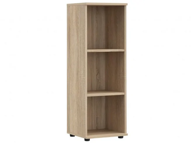Regał na dokumenty biurowy półki S40 biały, sonoma, wenge, dąb craft