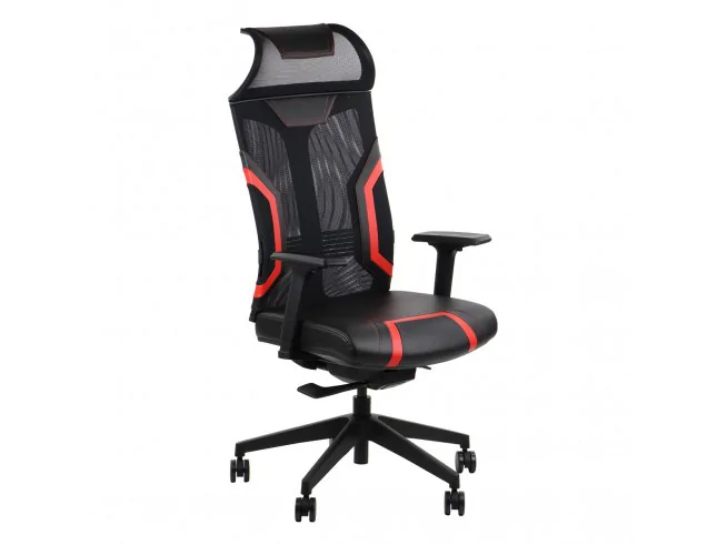 Fotel gamingowy dla gracza Ryder Extreme Czarno-Czerwony