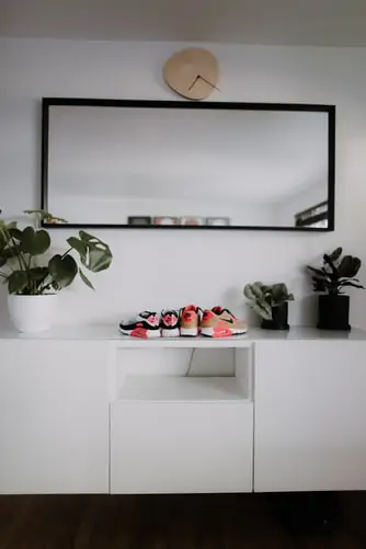 pojemna szafka na buty do małego przedpokoju